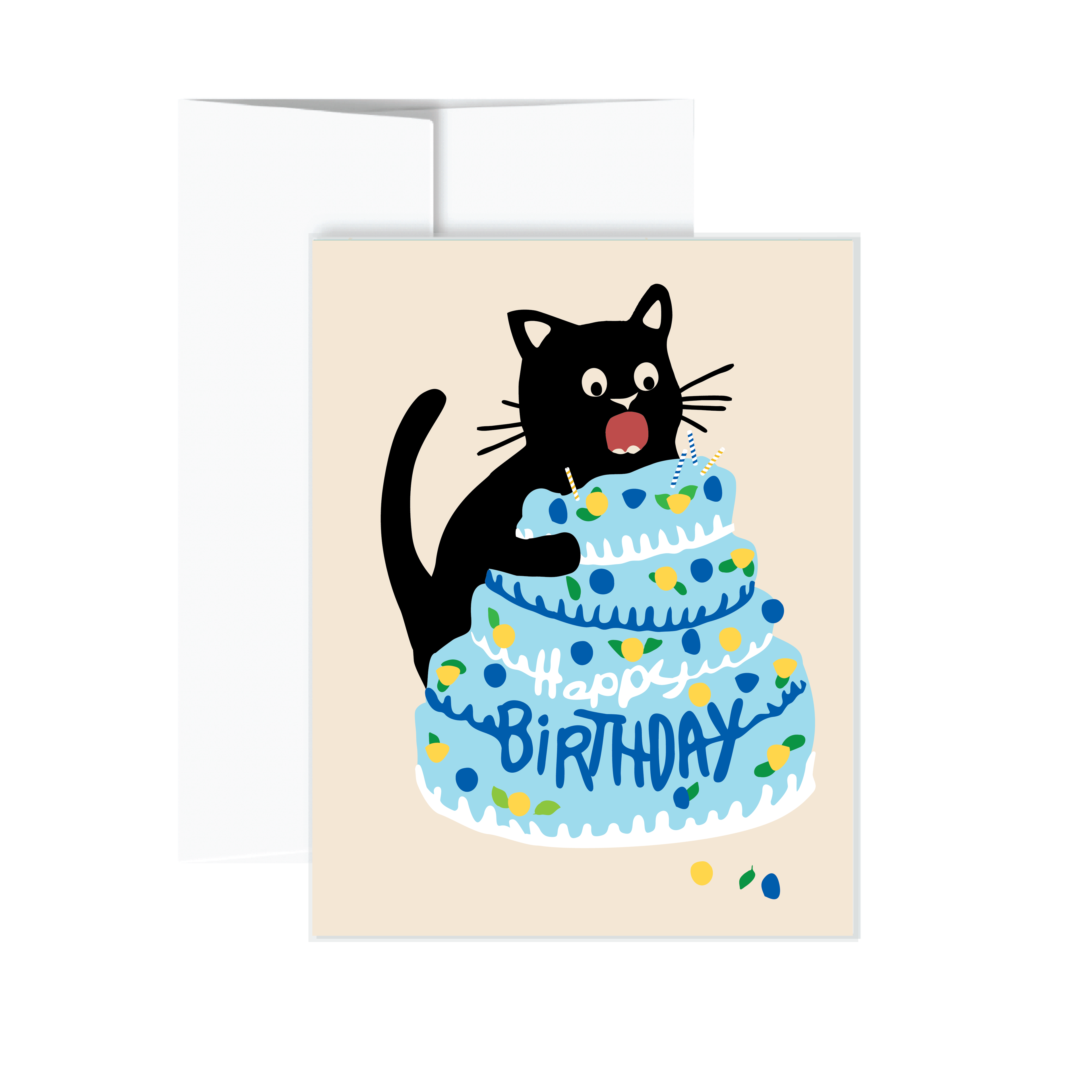 All Very Goods - Greeting Card - Birthday Cake