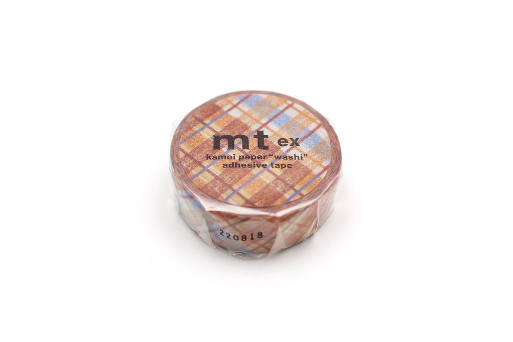 mt masking tape (Sweet Bella) - 15mm crayon check