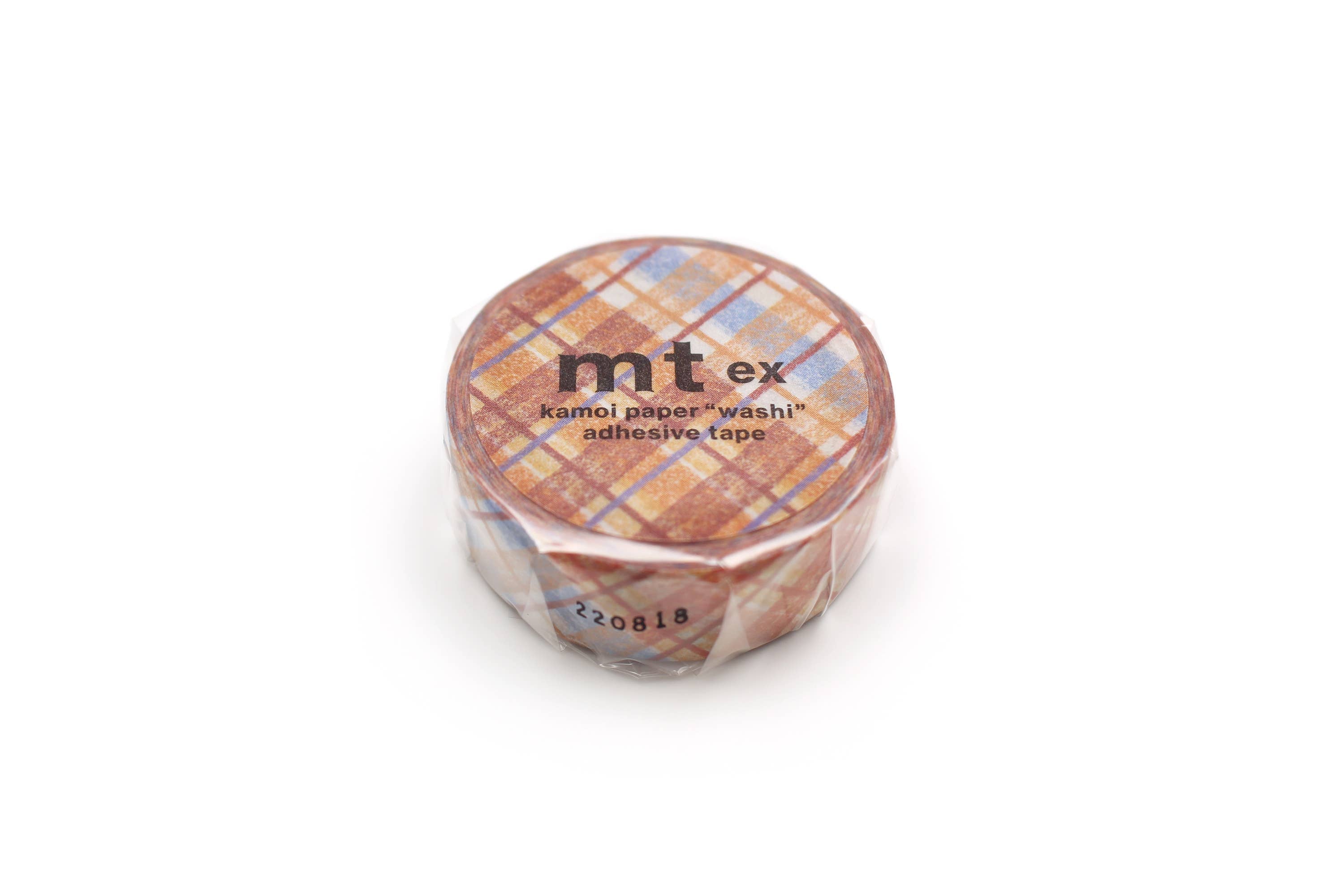 mt masking tape (Sweet Bella) - 15mm crayon check