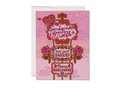 Red Cap Cards - Honeymoon Motel Wedding Greeting Card