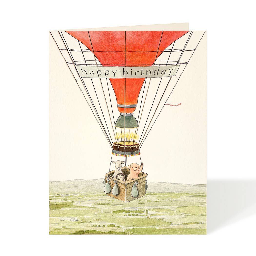 Felix Doolittle - Birthday Ride - Birthday Greeting Card