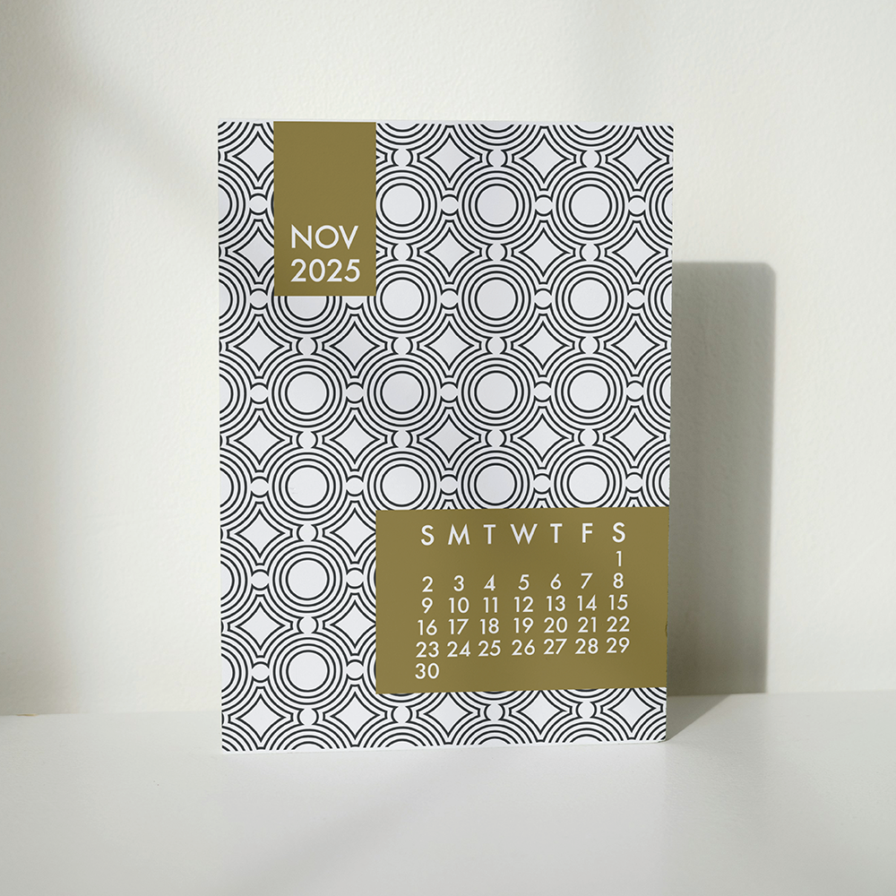 UncommonWares - Mod Gold 2025 Calendar