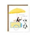 Ula Bloom - Ice Cream Penguins Card