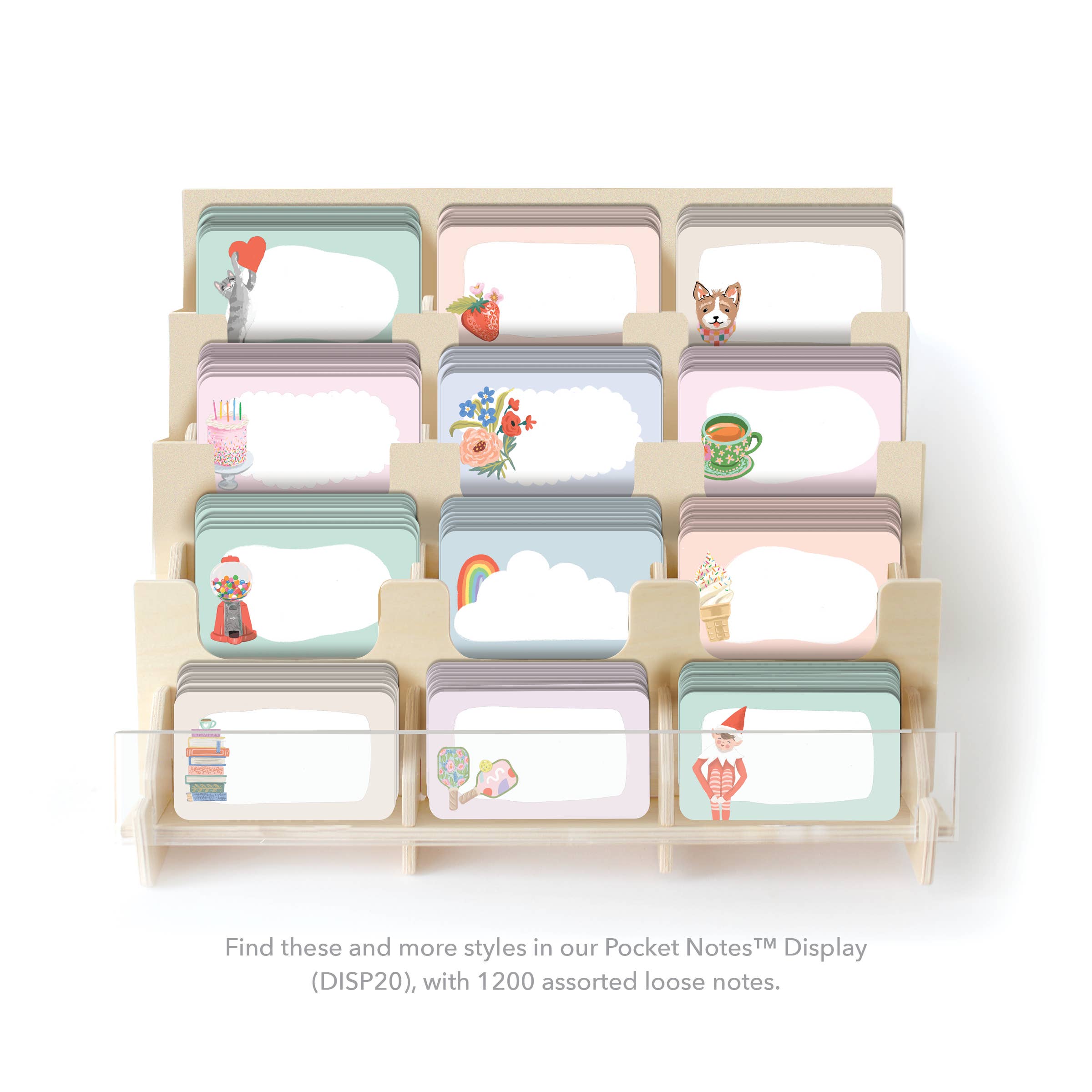 Inklings Paperie - Pocket Notes® - Rainbow