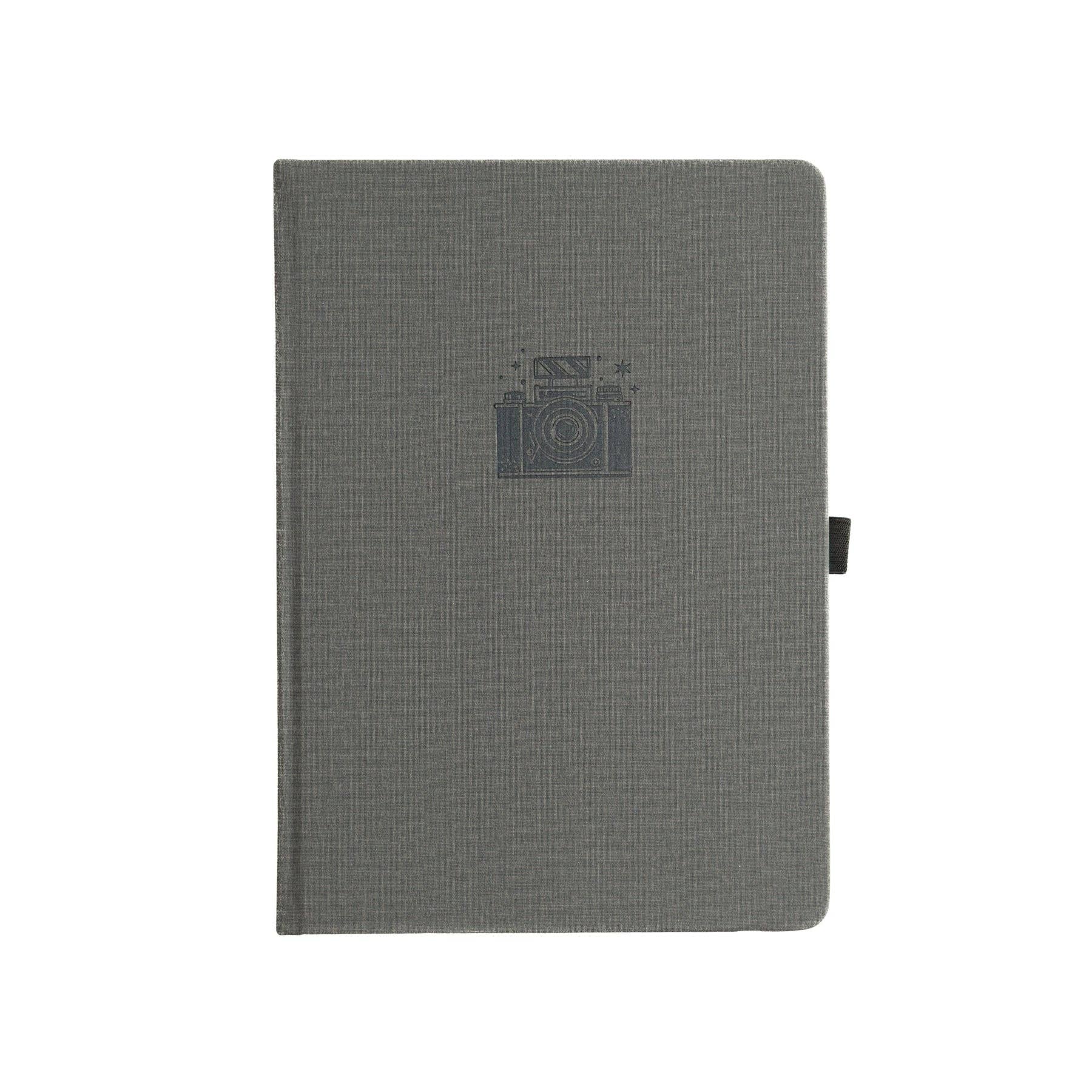 Archer and Olive - Vintage Camera Dot Grid Notebook B5
