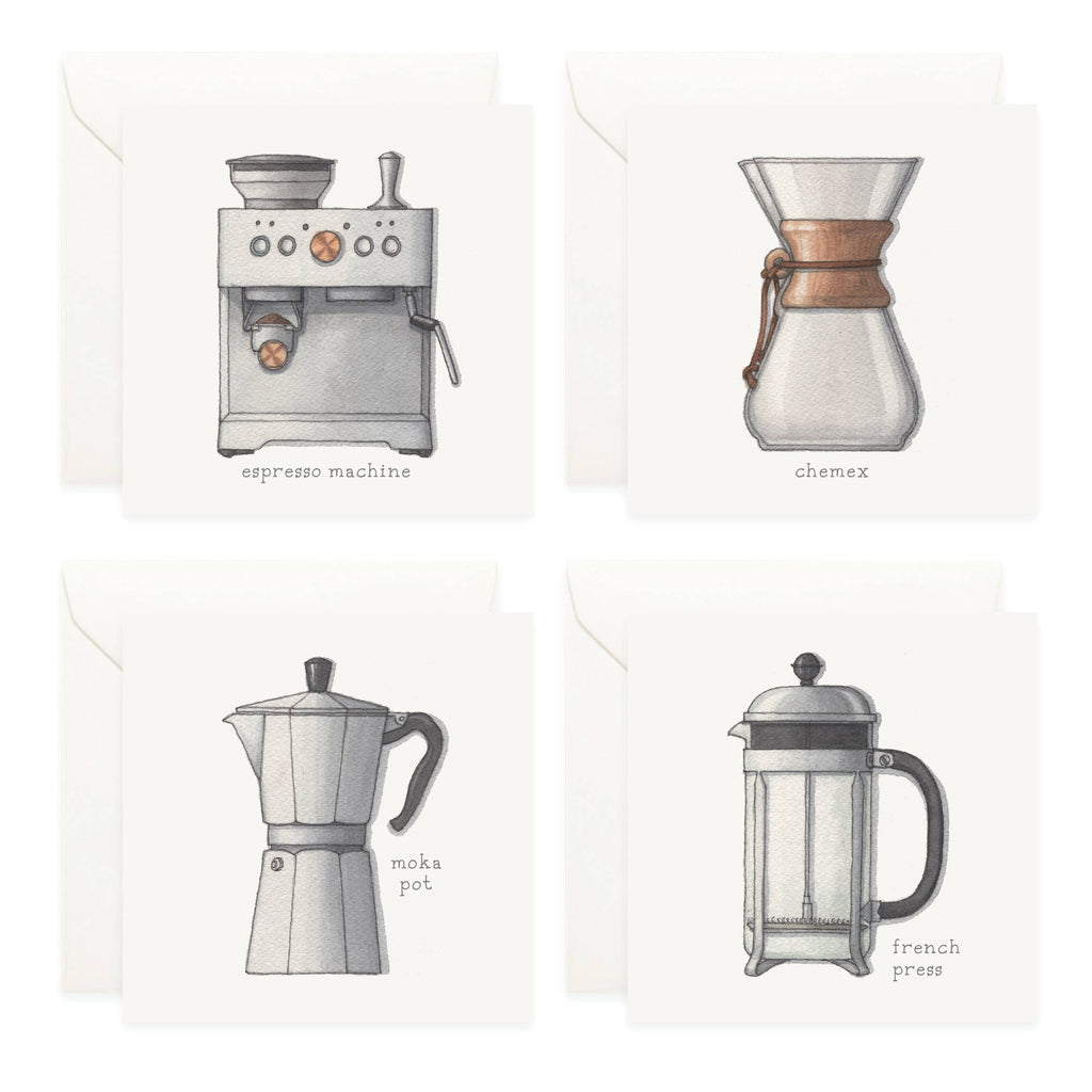 Yeesan Loh - Mini Cards Set / Coffee Brewing
