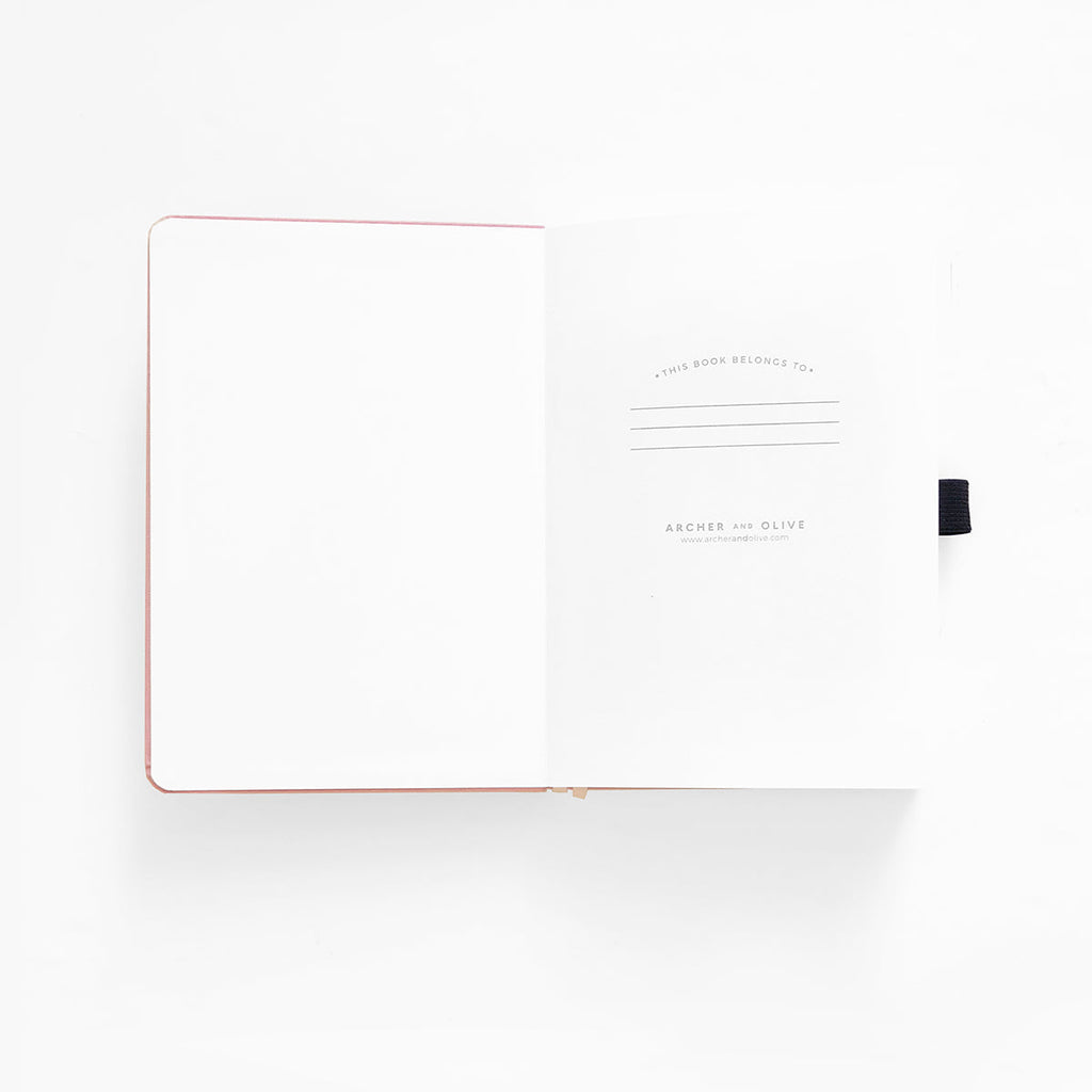 Archer and Olive, Forest Night A5 Dot Grid Notebook