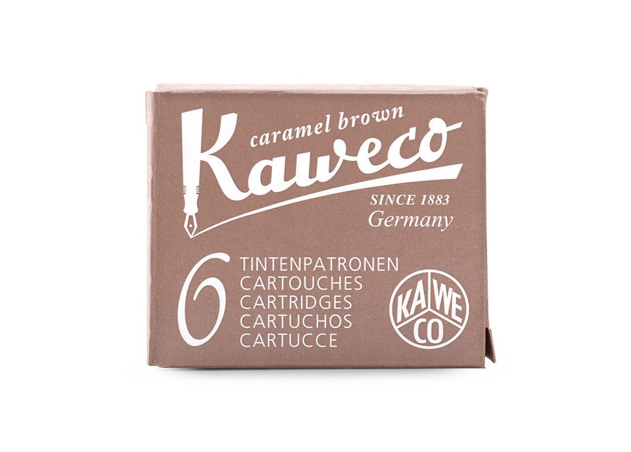Kaweco, Ink Cartridges, Quantity 6, Sepia