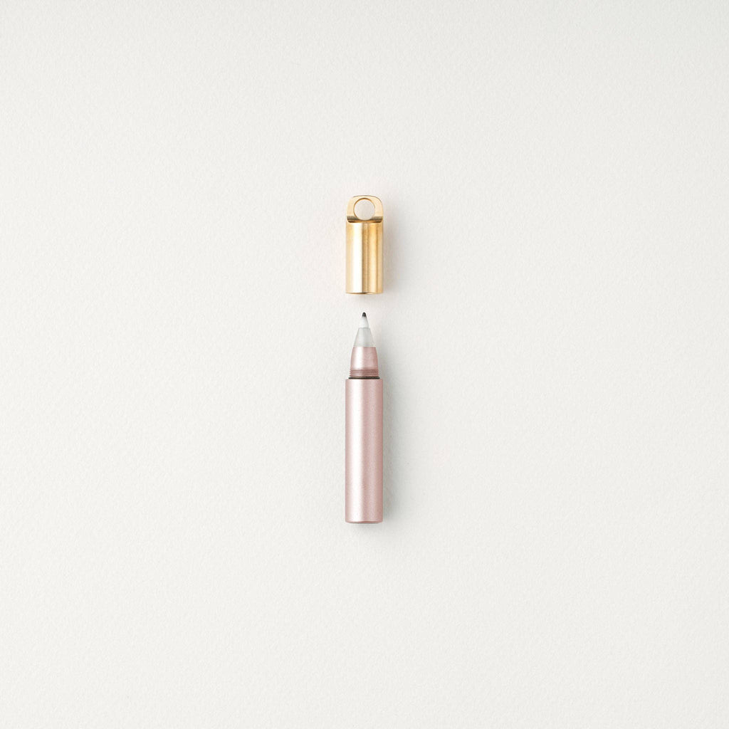 Tom's Studio - The Field Mouse – refillable travel pen: Brass