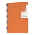 Colorverse Nebula Casual Notebook - Plain- Orange