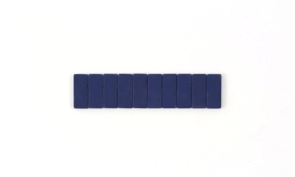 Blackwing Replacement Erasers - Navy, Set of 10