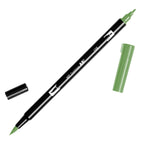 Tombow, Dual Brush Pen Dark Olive, 158