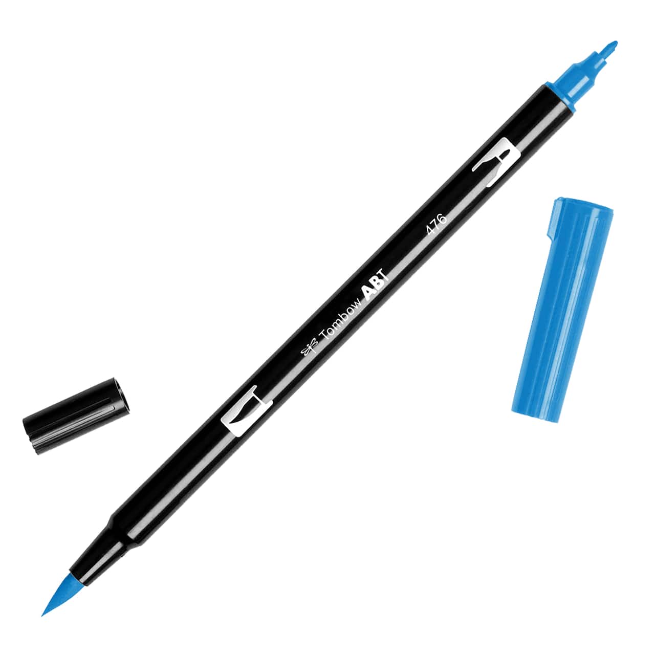 TOMBOW, DUAL BRUSH PEN, CYAN BLUE, 476