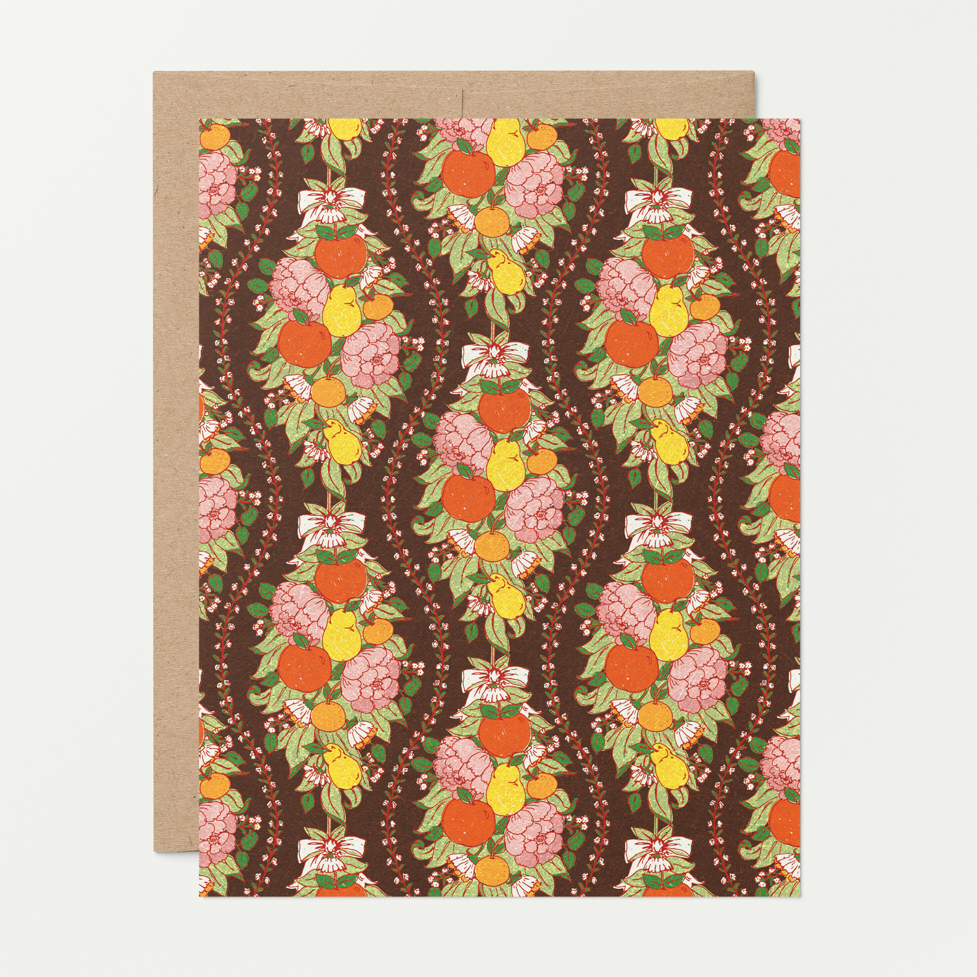 re:mused studio - Orchard Vines A2 Greeting Card