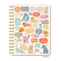 Werkshoppe, If Cats Could Talk Spiral Notebook