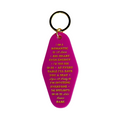 GOLDEN GEMS, KEYCHAIN, LOVER MANTRA (PINK)
