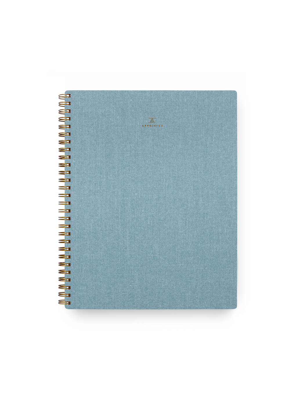 Appointed - The Notebook - Chambray Blue: Grid