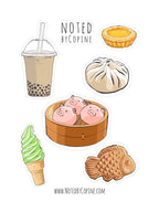 Noted By Copine - Dim Sum Sticker Sheet