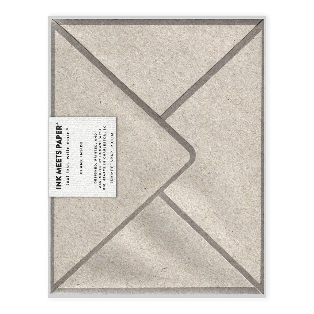 INK MEETS PAPER - On Mind and in Heart - Sympathy card