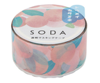 HITOTOKI by KING JIM - SODA transparent Masking Tape: Peach