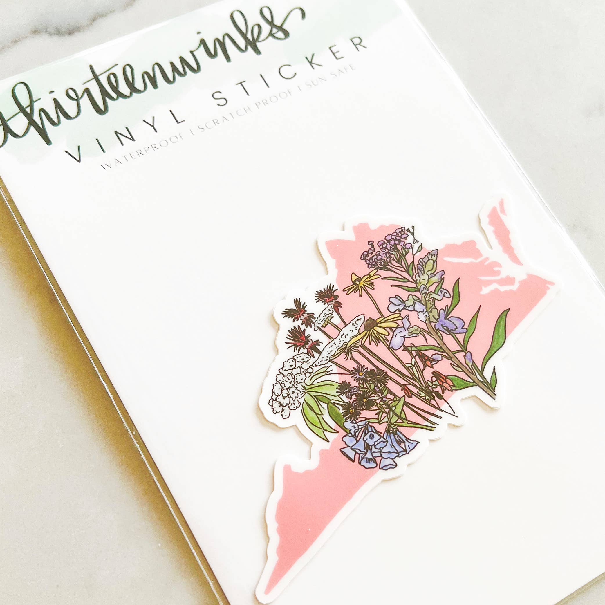 Thirteenwinks - Virginia Wildflower Sticker