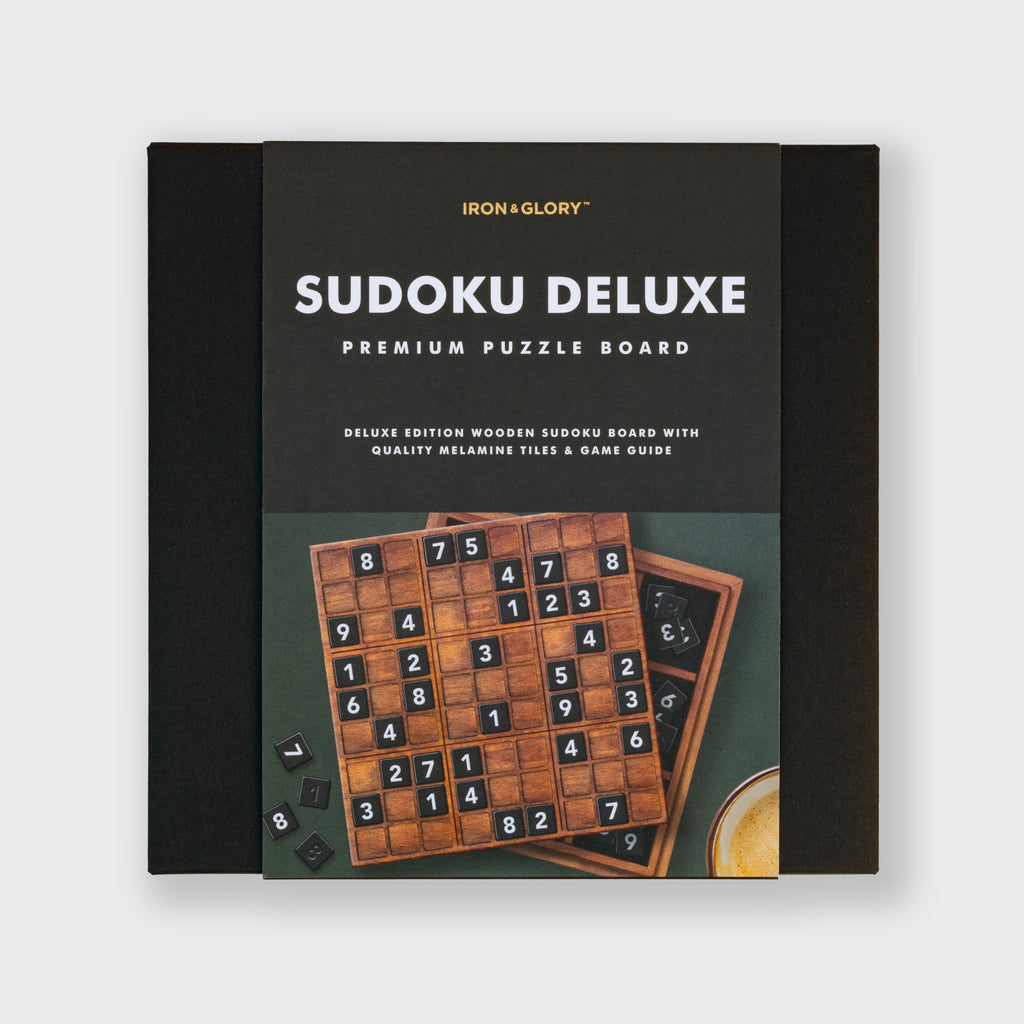 Iron & Glory Deluxe Coffee Table Sudoku Puzzle (XL)