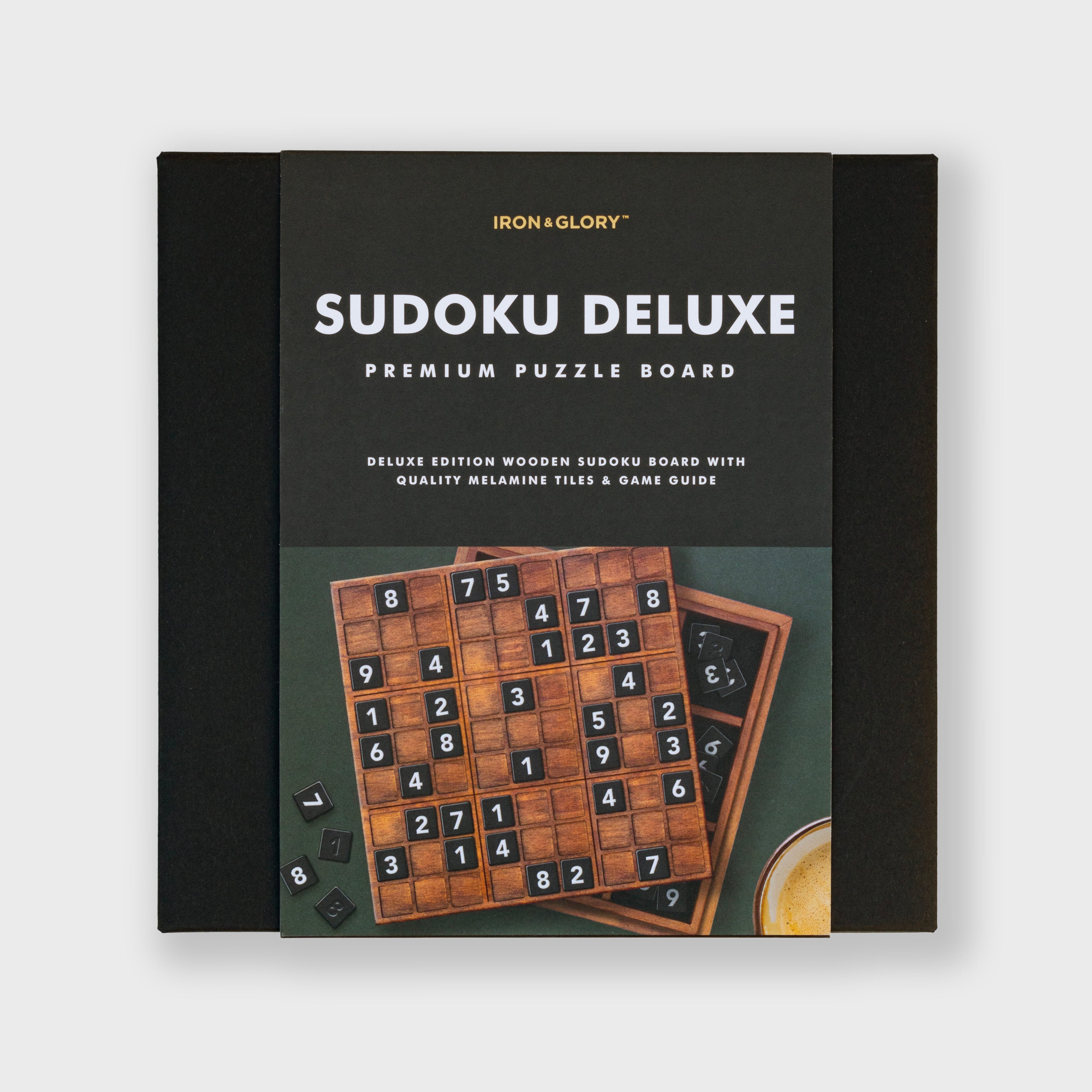 Iron & Glory Deluxe Coffee Table Sudoku Puzzle (XL)