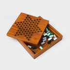 Iron & Glory Wooden Chinese Checkers