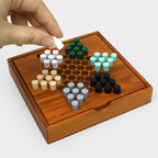 Iron & Glory Wooden Chinese Checkers