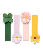 1Canoe2, Floral Pop-up Bookmark Set  of 4