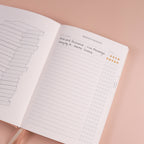 Kunitsa Co - Reading Journal (Avid Reader): Blush