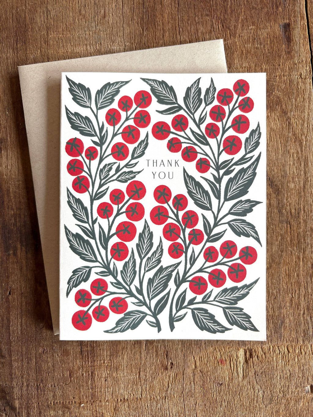 Katharine Watson - "Thank You," Greeting Card