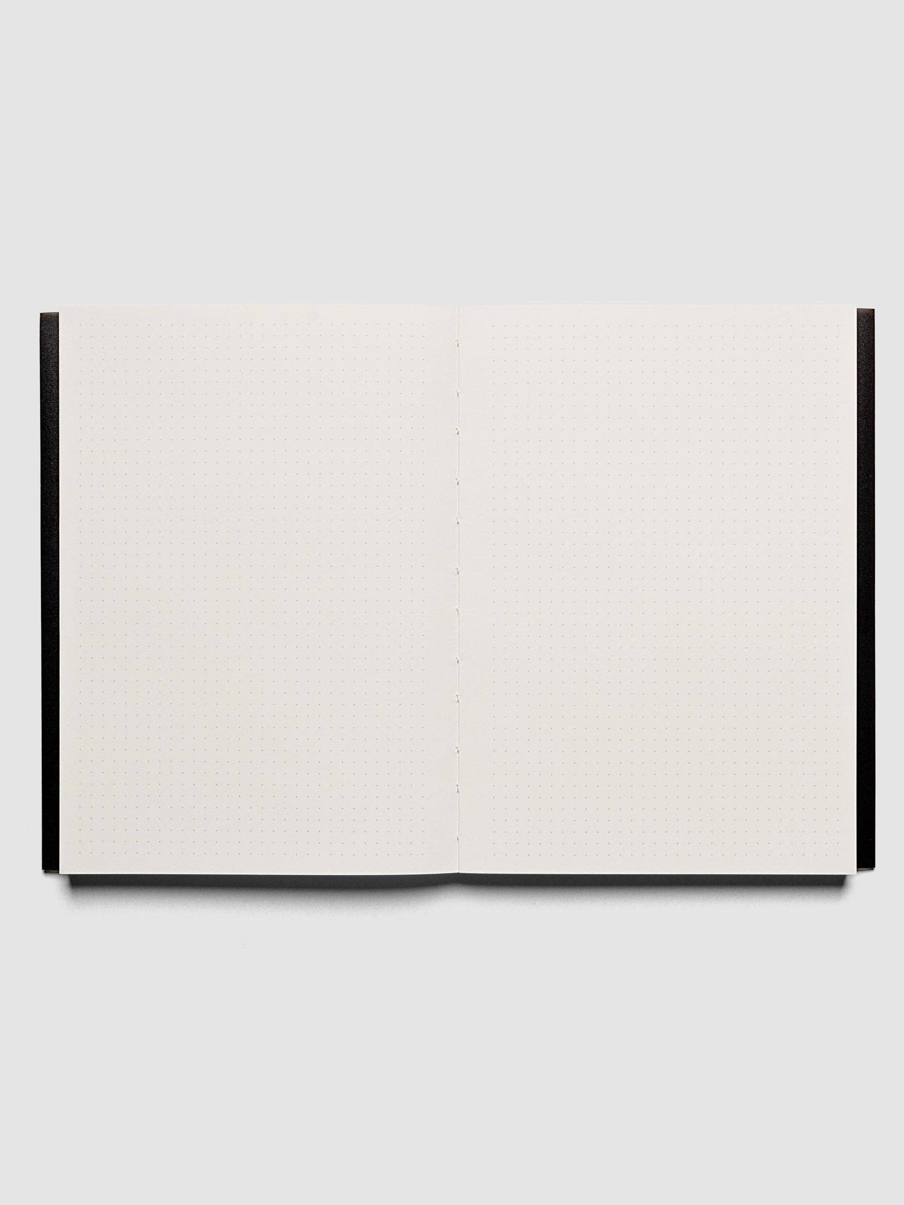 Cloth & Paper - Perfect Bound Notebook | A5: Lined | Ash