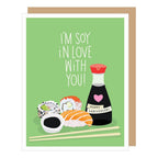 Apartment 2 Cards - Soy in Love With You Anniversary Card