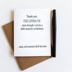 Modern Wit - Thank You For Loving Me, Anniversary Card