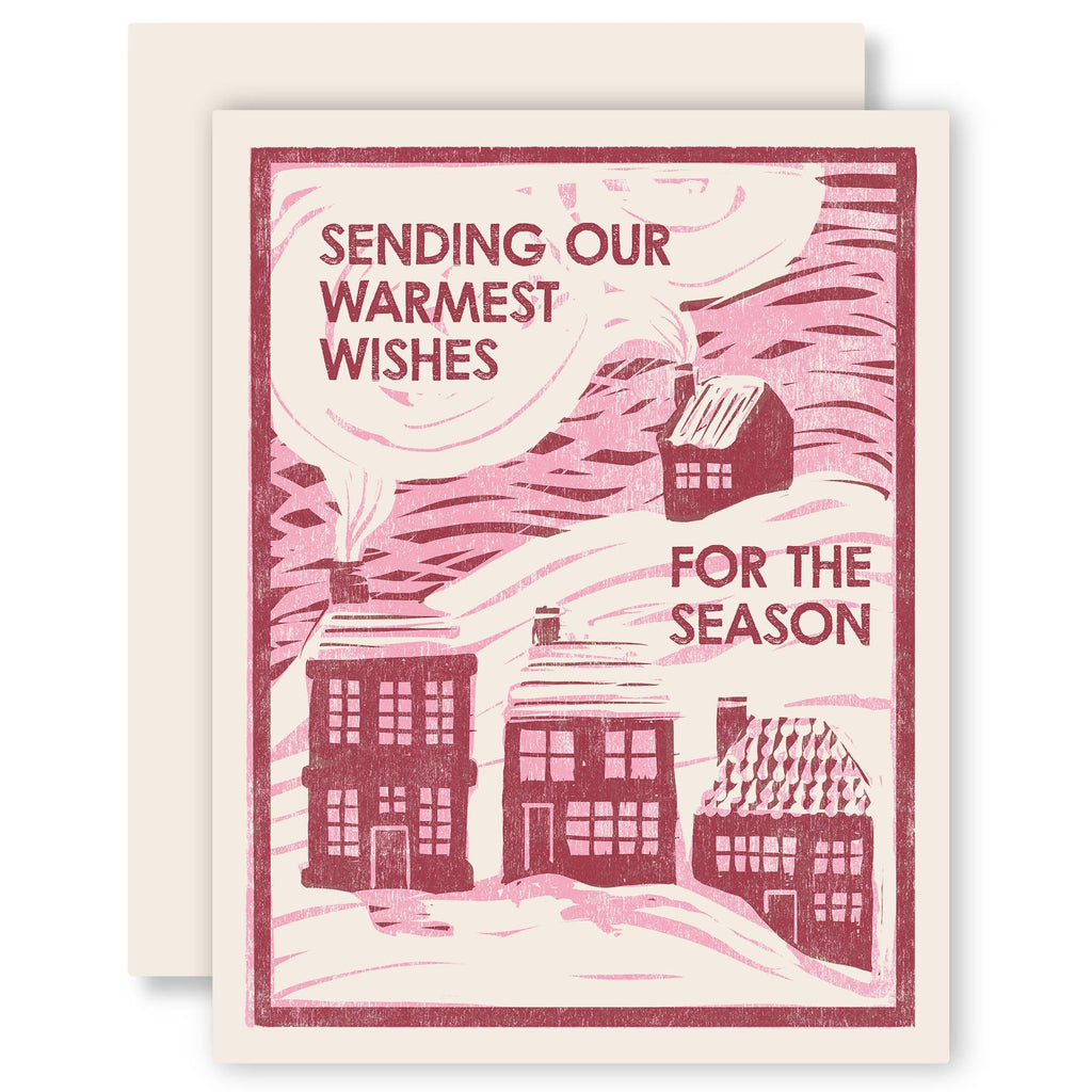 Heartell Press - Warmest Wishes Christmas Card