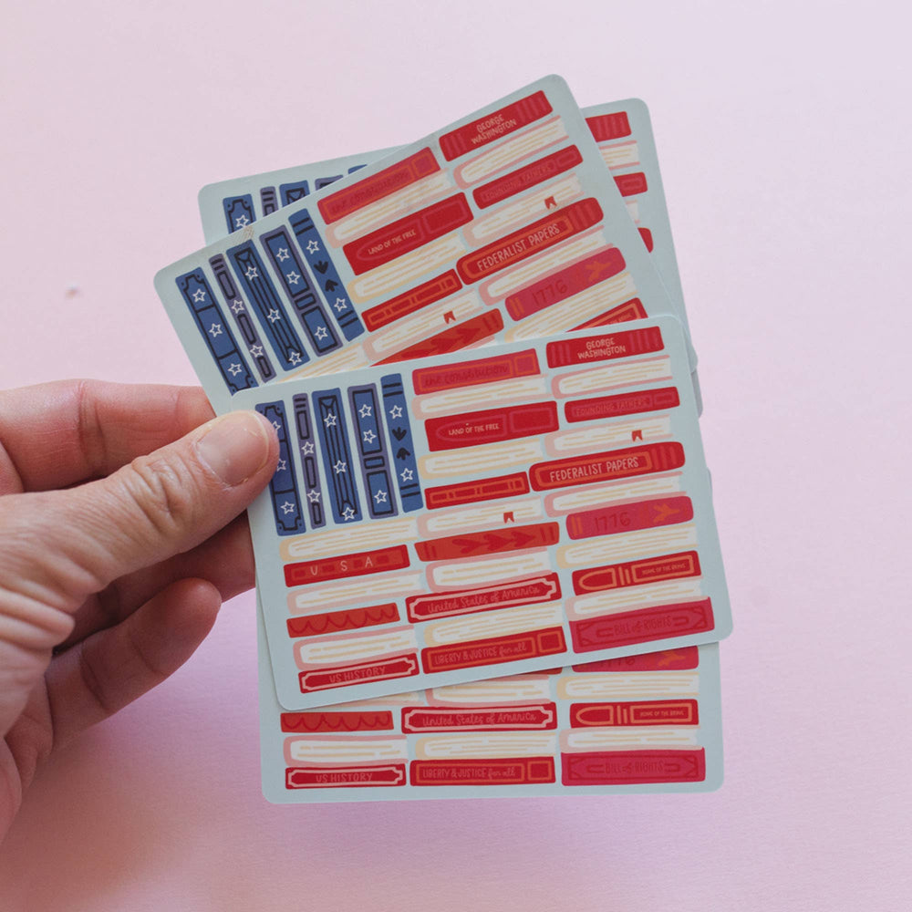 Pippi Post, American Flag Books Deck of Playing Cards