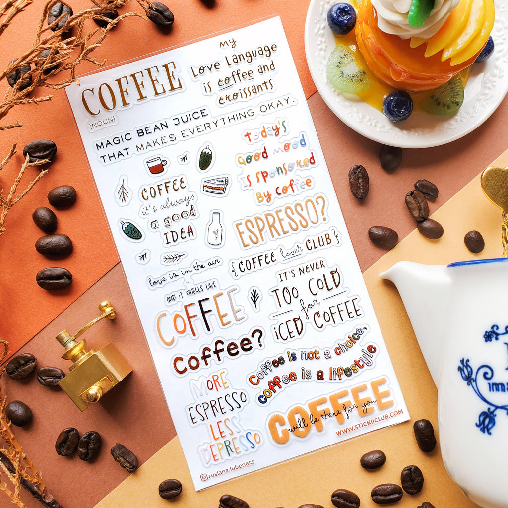 STICKII - Espresso Yourself Sticker Sheet