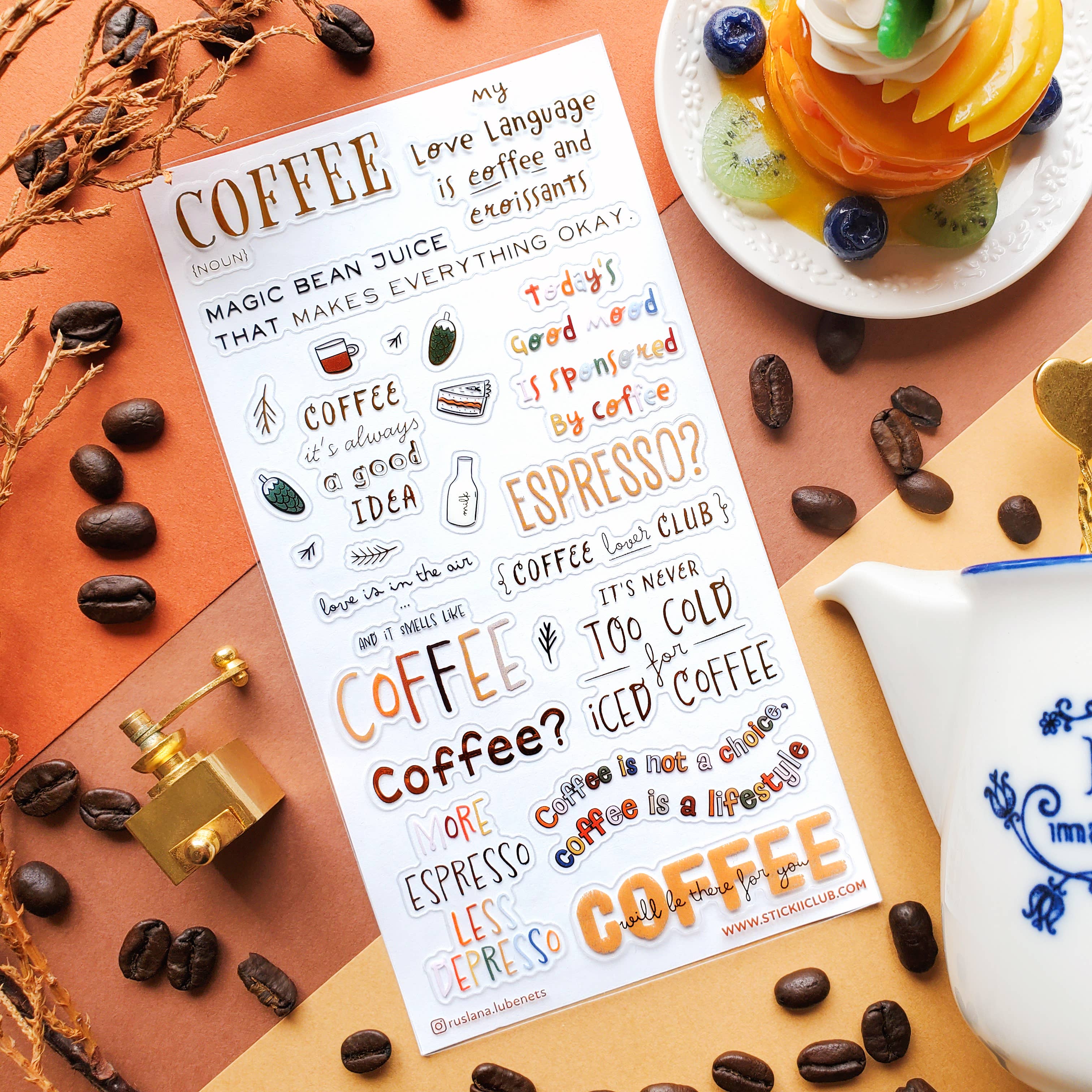 STICKII - Espresso Yourself Sticker Sheet