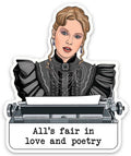 THE FOUND - Taylor Love and Poetry Die Cut Sticker