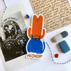 Pier Six Press - Meowdy Western Cat Sticker