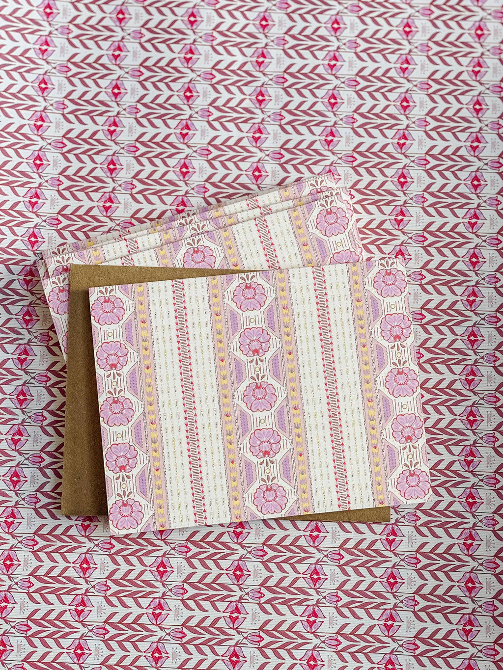 re:mused studio - Le Folk A2 Greeting Card