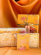 re:mused studio - Barnyard Blooms Gift Wrap Sheet - Double Sided