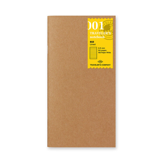 Travelers Company, Notebook Insert, Regular Size, Lined