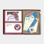 Traveler's Company - P04 Passport Size Refill Zipper Pocket