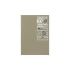 Travelers Company - P07 Passport Size Refill Free Diary Weekly