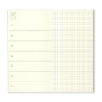 Travelers Company - 019 Regular Size Refill Free Diary Weekly + Memo