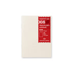 Traveler's Company Notebook 008 Sketch Paper Notebook (Passport Size)
