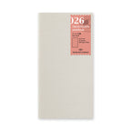 Traveler's Company, Notebook Refill 026 - Regular Size - Dot Grid