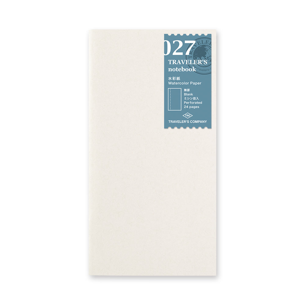 Traveler's Company, 027 Regular Size Refill Watercolor Paper